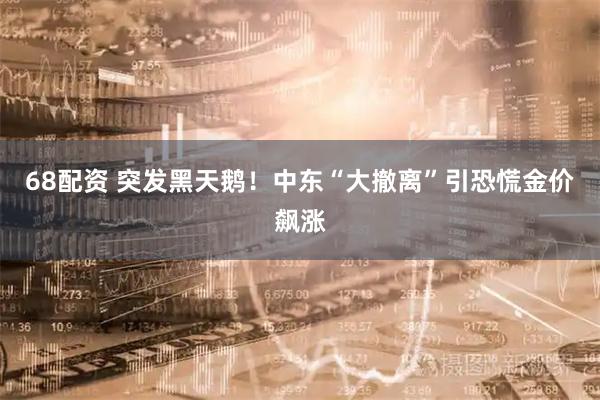 68配资 突发黑天鹅！中东“大撤离”引恐慌金价飙涨