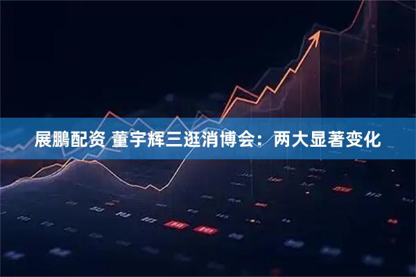 展鵬配资 董宇辉三逛消博会：两大显著变化