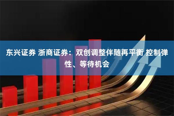 东兴证券 浙商证券：双创调整伴随再平衡 控制弹性、等待机会