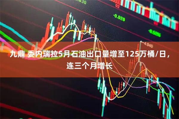 九鼎 委内瑞拉5月石油出口量增至125万桶/日，连三个月增长