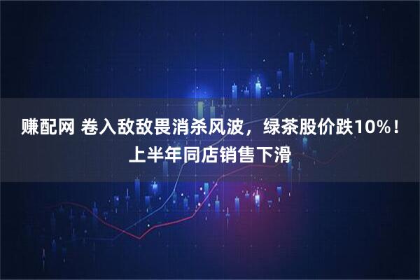 赚配网 卷入敌敌畏消杀风波，绿茶股价跌10%！上半年同店销售下滑